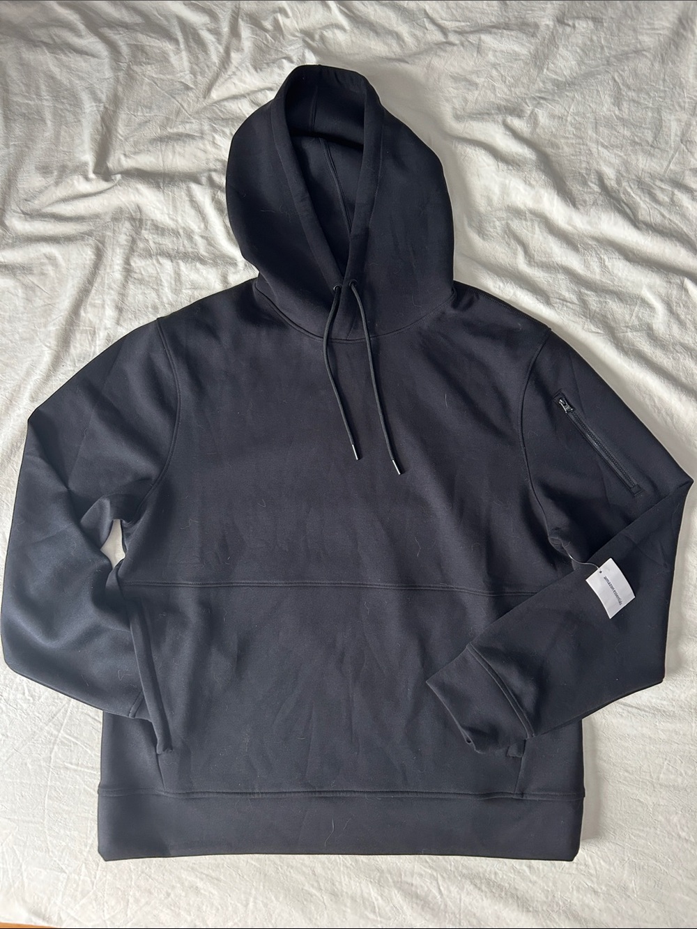 Men's Black Pullover Hoodie